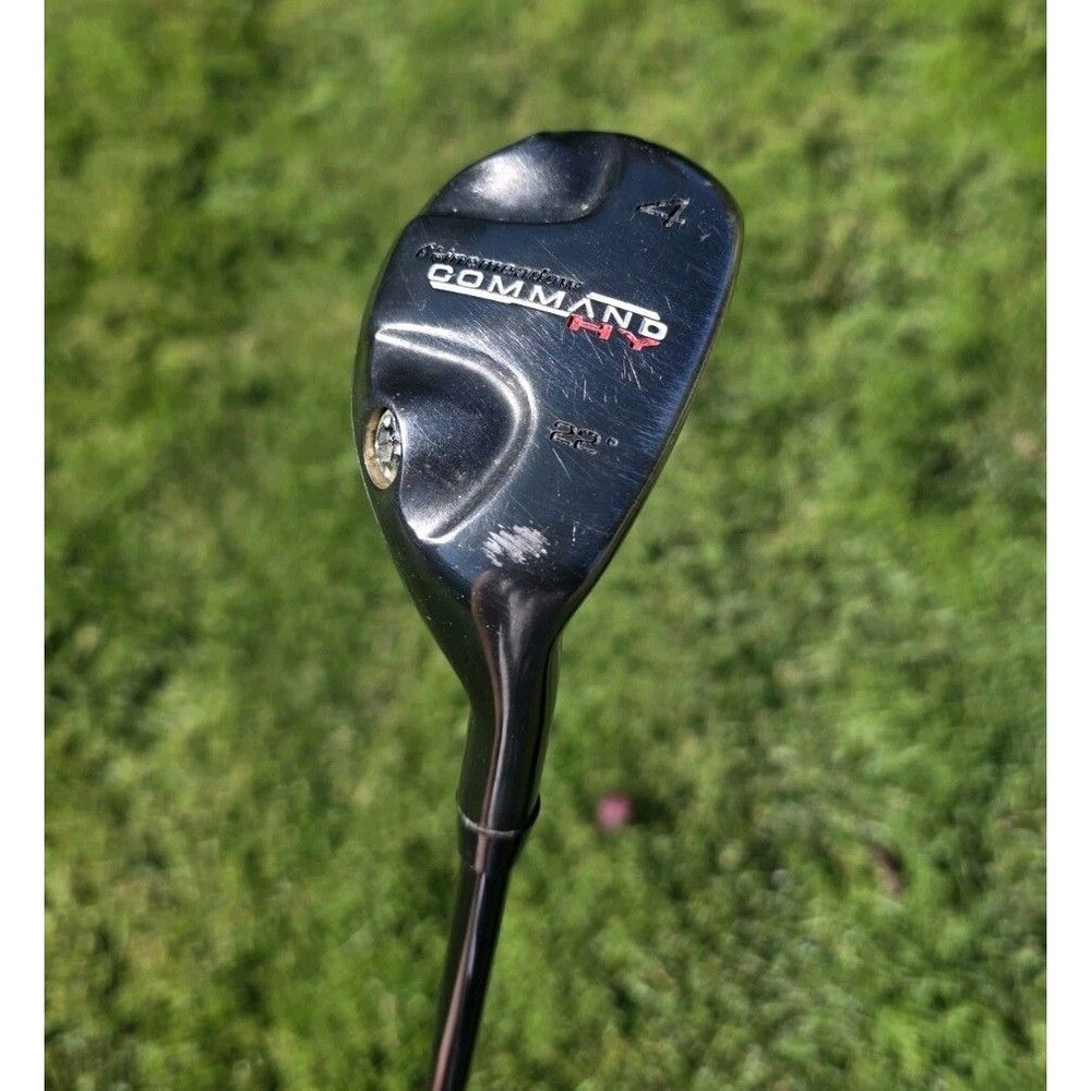 Pinemeadow COMMAND HY 22* 4 Hybrid 40" RH ~ Regular Flex Graphite Shaft With H/C